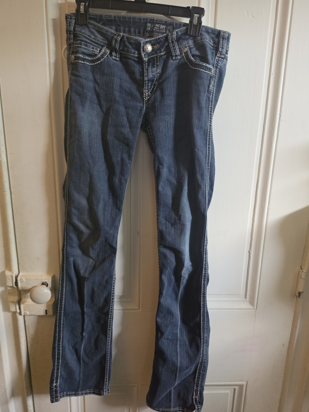 Silver Jeans Dark Blue Bootcut Denim